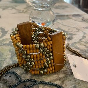 Camel wood bracelet!
